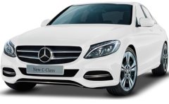 Aylık Kiralık Otomatik Benzin Mercedes C180 Comfort 9G Tronic